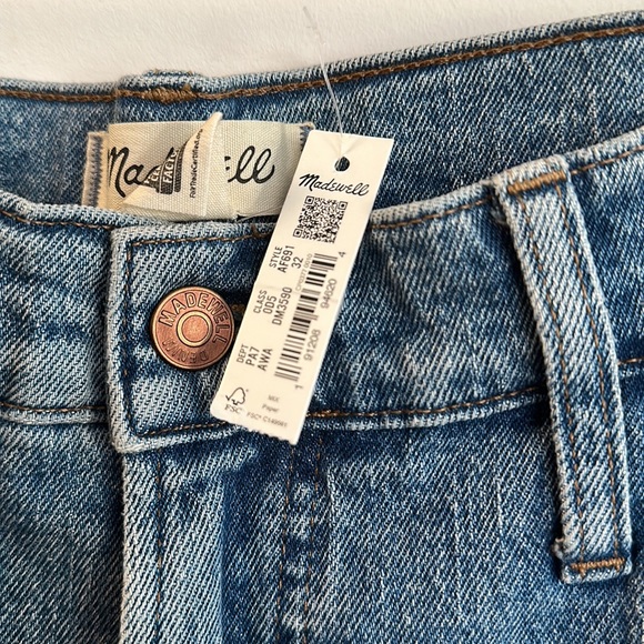 BNWT Madewell (32) Perfect Vintage Jean high rise - Picture 3 of 4